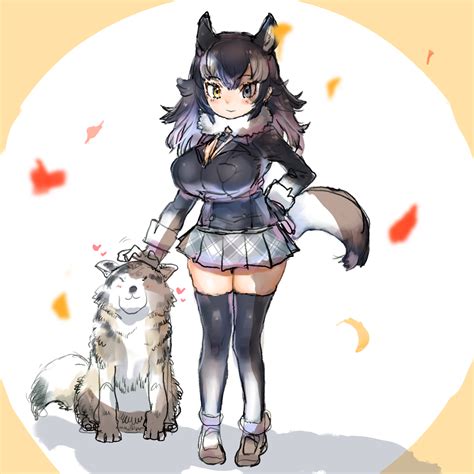 kemono friends gray wolf|Gray Wolf/Anime .